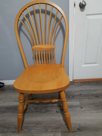 Sturdy wooden chair(from Gibsons)