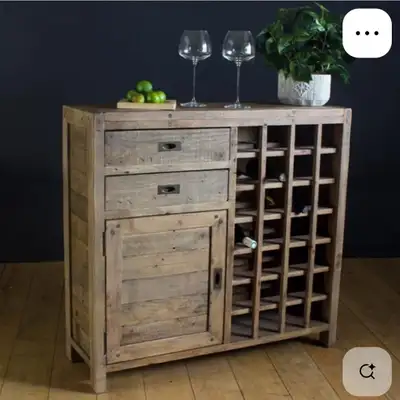 Urban Barn wine rack and cabinet, View more