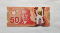 Bank Canada Fifty Dollars 50 Dollar 2012 Banknote Billet Banque