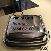 Panini Grill - Aurora, Model 62160, 2010