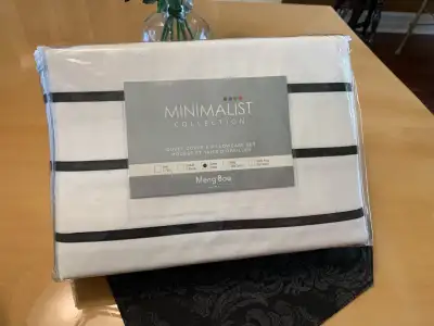 BEAUTIFUL BRAND NEW QUEEN DUVET SET, View more