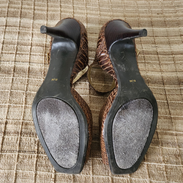 Ann Marino Open Toe (3.5 inch) Heels Size 8.5 LIKE NEW in Women's - Shoes in Ottawa - Image 3
