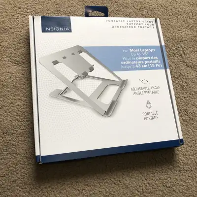 Insignia Portable Adjustable Stand for PC Laptop Macbook 13 15'', View more