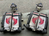 Street Hockey Pads and Goalie Helmets