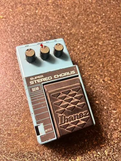 Vintage 1985 Ibanez SC10 chorus, View more