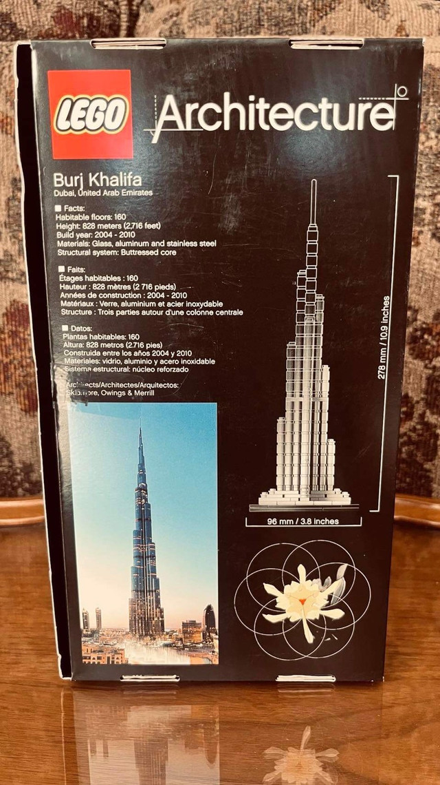 Lego Burj Khalifa Dubai 21008 in Toys & Games in Cambridge - Image 3