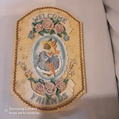 Cabin, cottage, country, daycare, spring and Easter style. From The Victorian Lace Collection by Elg...