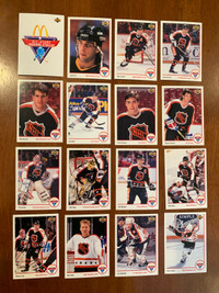 1991/92 & 1993/94 McDonalds NHL All-Star sets w/holograms