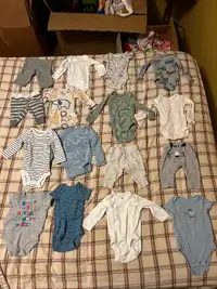 Baby boy clothes size newborn