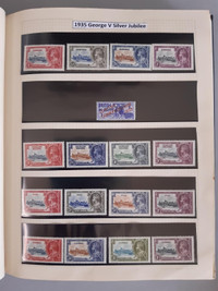 Local stamp dealer purchasing big stamp collections