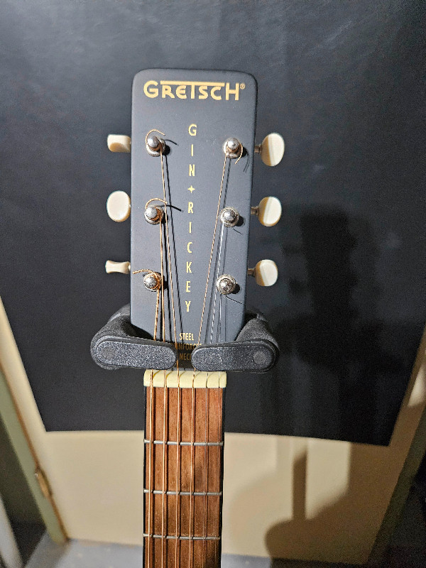 For Sale-  Gretsch G9520E Gin Rickey Acoustic/Electric Guitar in Guitars in Miramichi - Image 3