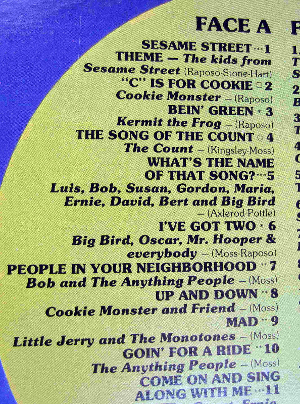 Vinyl LP Sesame Street 25 Greatest Hits in CDs, DVDs & Blu-ray in City of Toronto - Image 3