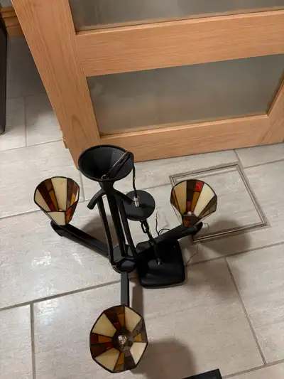 Vintage ceiling lamp / Plafonnier vintage, View more
