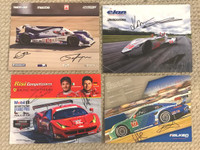 IMSA and prototypes all taken and signed at Mosport