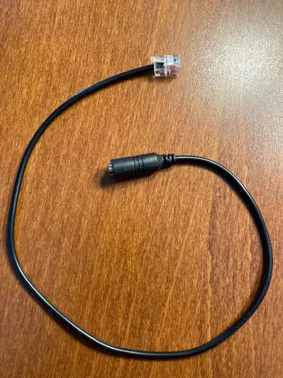 RJ9 to 3.5mm Smart Phone headset adapter, View more