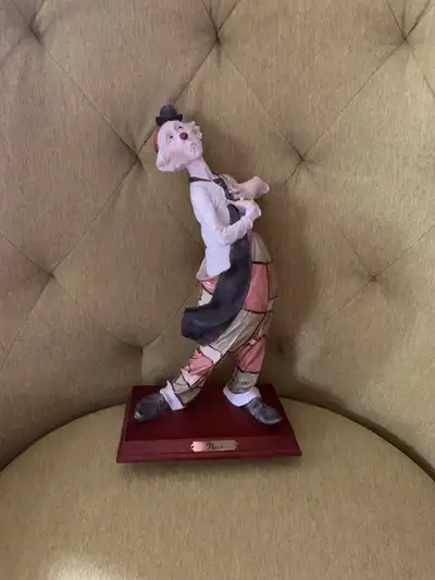 This statue of pucci stands : 12 1/2 inches tall , 6 1/2 inches wide ! Looks really good ! It is Def...