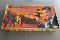 1965 VINTAGE IDEAL THE MAN FROM U.N.C.L.E. BOARD GAME JEU