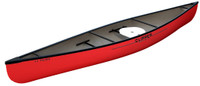 Packer 14’ Solo Fiberglass Clipper Canoe Red Colour-Port Perry