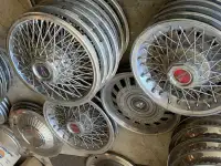 Various Cadillac (non-wired) , Riviera, Pontiac Buick hubcaps