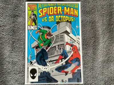 Spectacular Spider-Man #124 (1987) Comic Book, View more
