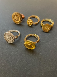 Fun Button Rings, View more