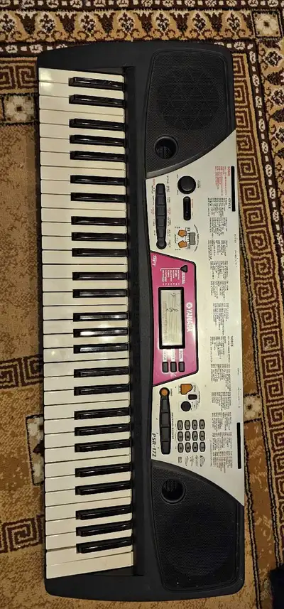 Yamaha keyboard with stand, View more