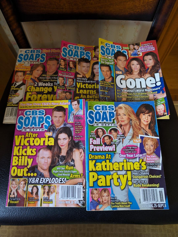 CBS SOAP MAGAZINES 2014 in Magazines in Hamilton