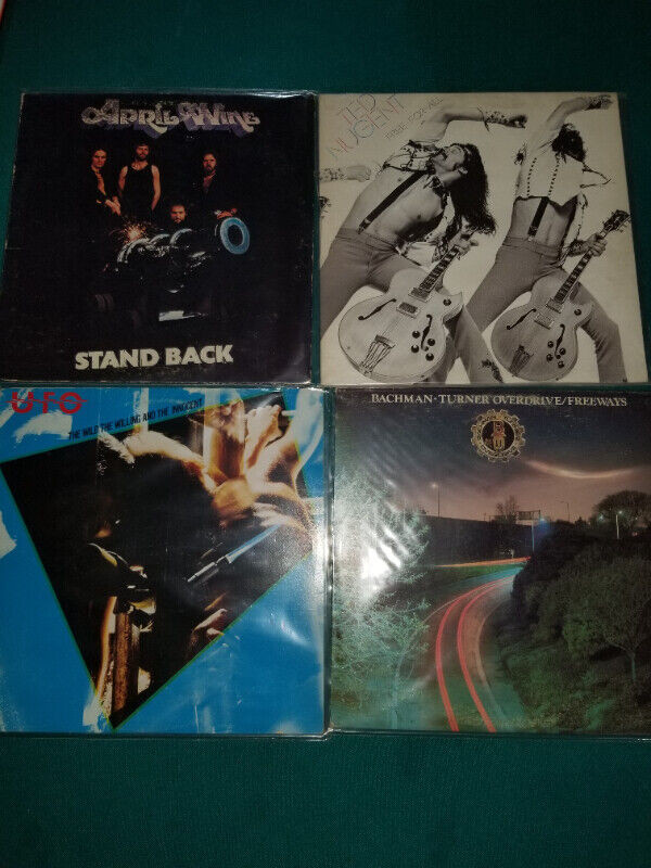 Vinyl records 4 for $40 see pic in CDs, DVDs & Blu-ray in Mississauga / Peel Region