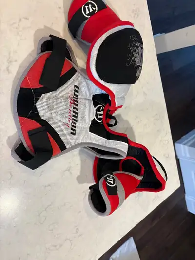 warrior lacrosse shoulder pads youth  large , View more