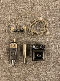 Xvive U4 Wireless In Ear Monitor System with Sure SE215 IEMs