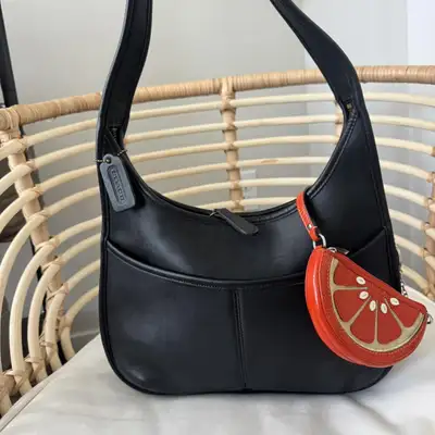 Vintage Coach Bag Ergo 9033 in black, View more