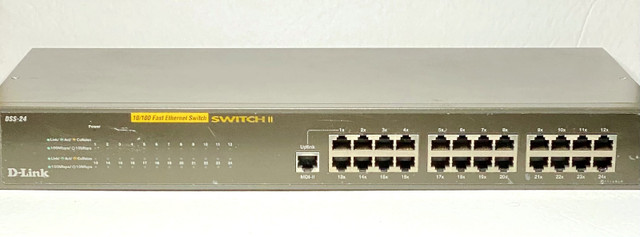 Lot Of Four 24-Port Unmanaged Ethernet Switches - Untested in Networking in Oshawa / Durham Region