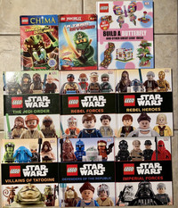 Lego English Books (Chima, Ninjago, Nexo,Star Wars, Butterfly DK