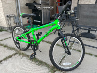 CCM Flow youth bike, green, 20 inch