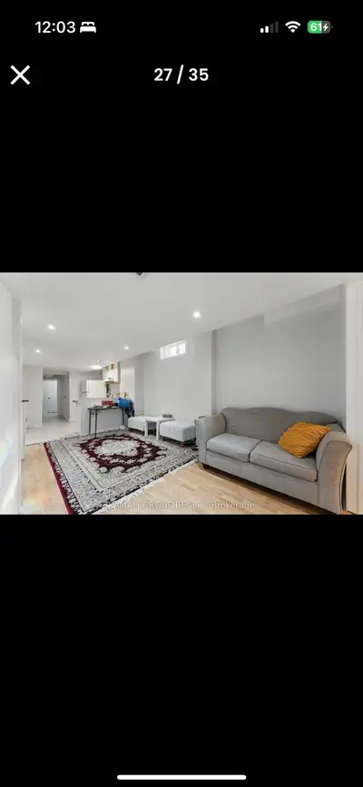 Basement Apartment for Rent – 2 Bedrooms