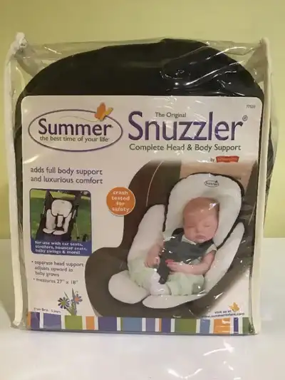 Summer Infant Snuzzler – Clean & Comfy Car Seat Support, View more