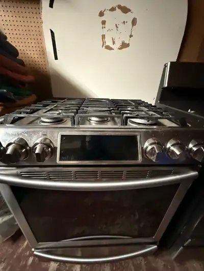 Samsung gas range, View more
