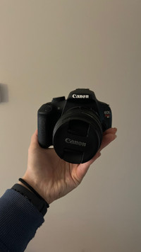 Canon Rebel T5 and 55-250 mm lens