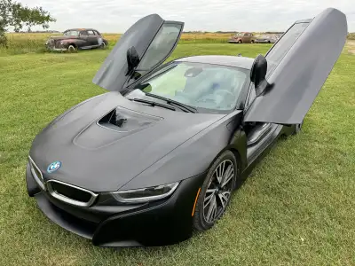 2017 BMW i8 Protonic Frozen Black Special Edition - All Wheel Drive, Hybrid gas + electric engines,...