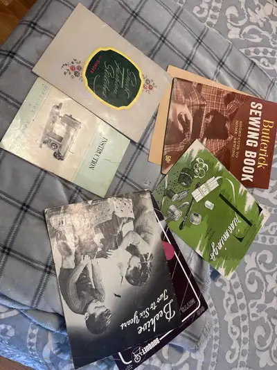 Free Vintage sewing books, View more