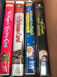 Christmas classic VHS movies $3 each