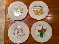 Appetizer cocktail plates (4/$5)
