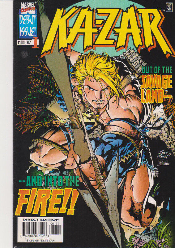 Marvel Comics - Ka-Zar - Complete 1997-98 series. in Comics & Graphic Novels in Peterborough