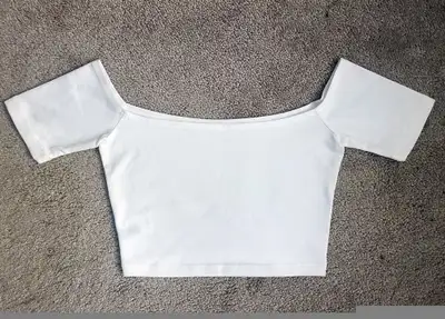 NWOT - CHUU - (Size XS) Women's Off Shoulder Bandeau Crop Top, View more
