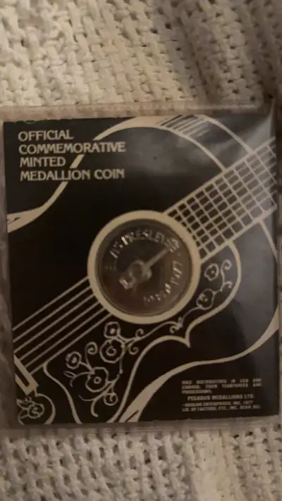 1935-1977 Elvis Presley Coin, View more