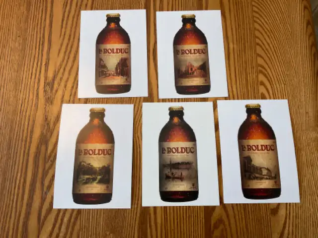 14 cartes postales différentes Bière La Bolduc    UNIBROUE. in Arts & Collectibles in Saint-Jean-sur-Richelieu - Image 3