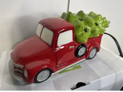 NEW, Scentsy Authentic Home.  Special Delivery Red Retro Truck, View more