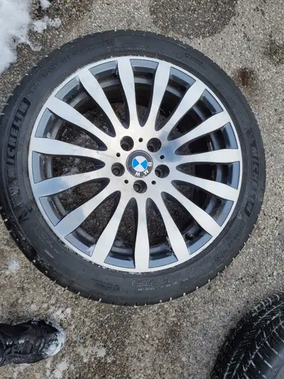 Available if you see this ad. A full set of four almost new Michelin Pilot Sport All Season tires on...