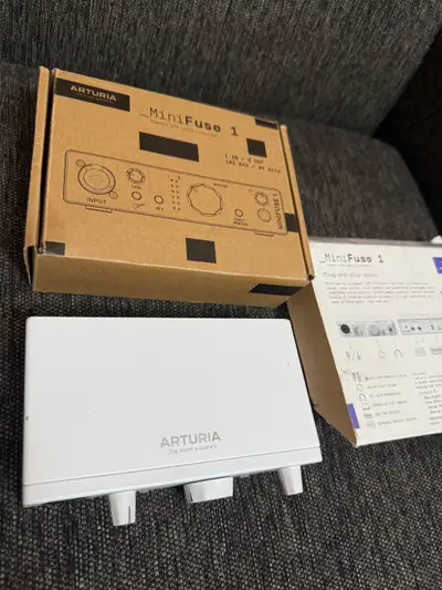 Arturia MiniFuse 1 Audio Interface, View more
