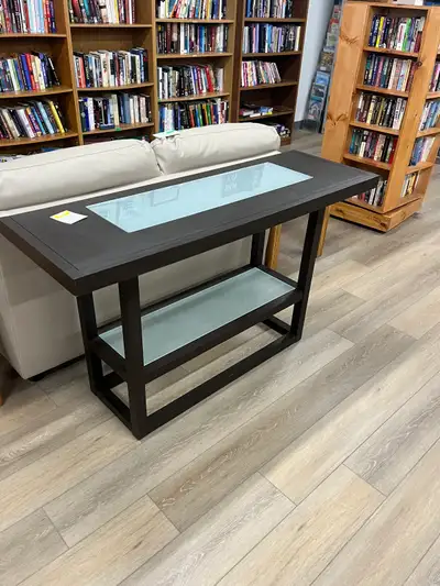 Glass Top Console Table, View more